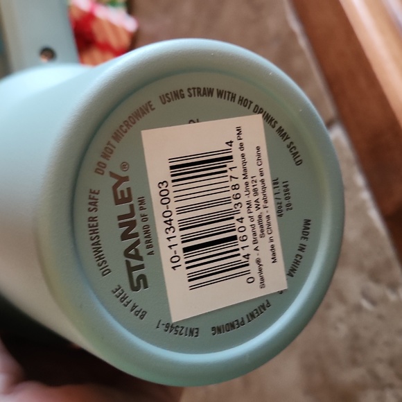 NWT Stanley seafoam 40oz big big grip travel quencher mug - Picture 4 of 8